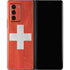 Switzerland Flag Distressed Galaxy Z Fold2 5G Skin